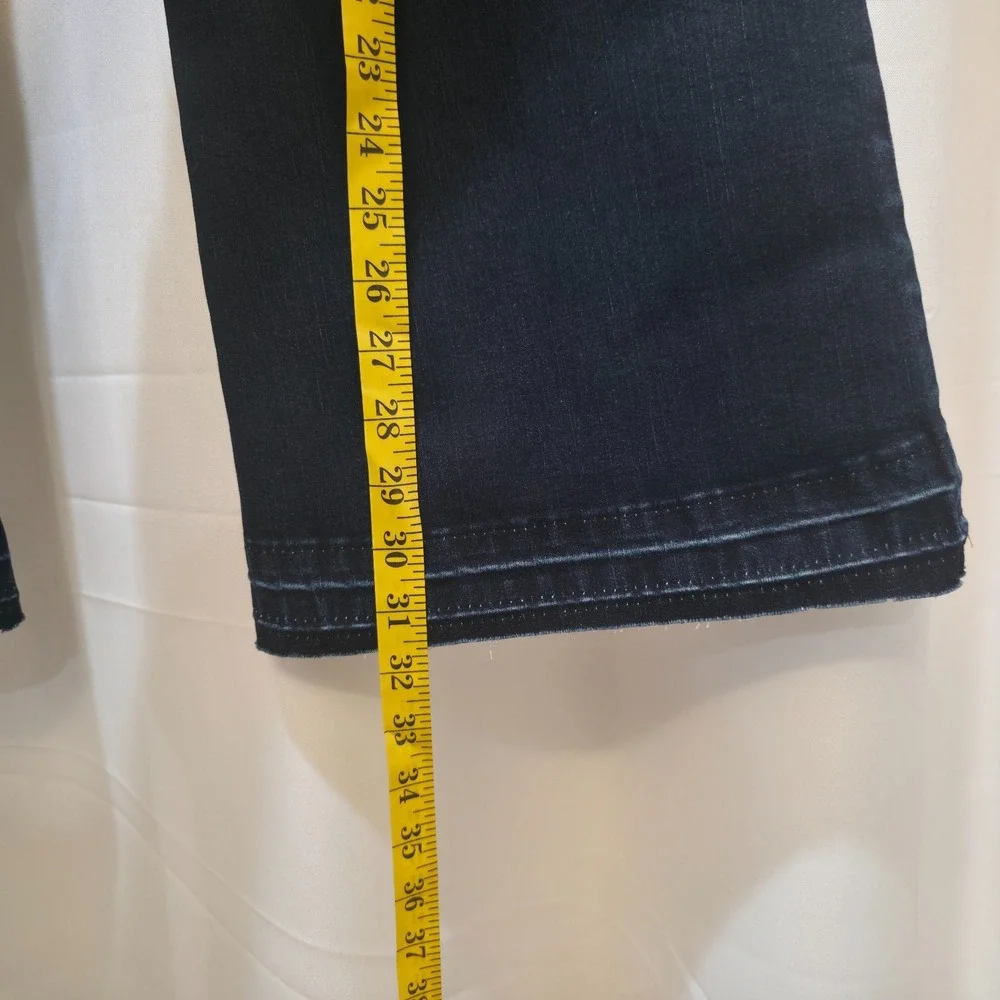 True Luck Women's Flare Mid-Rise Denim Blue‎ Jeans Size 20 NWT